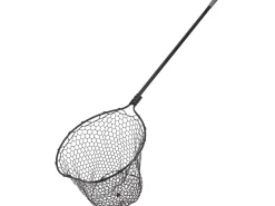 New W3 C&R Full RuBBer Mesh Landing Net xl 64x54x43cm 120cm 1Sec Kescher