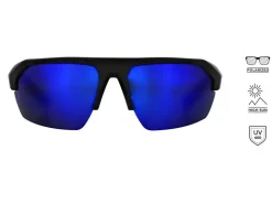 Sale W6 Sport 25 Matte Black/Blue Lens Brillen