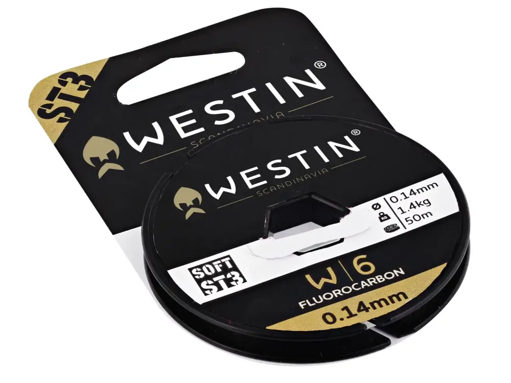 New W6 ST3 Flourocarbon 1,4kg 50m Clear Vorfächer|Schnüre