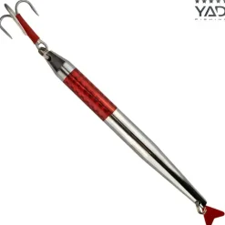 Hot Bullet Dancer 200g Silver Red Meeresköder|Haken