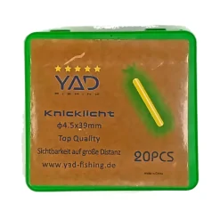 Knicklicht grün 4,5x39mm 20er Pack Bissanzeiger