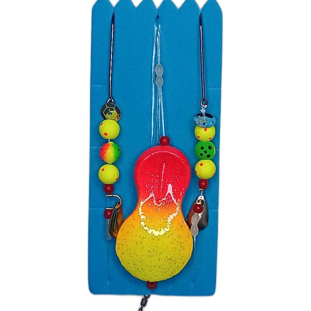 Sale SFR Buttlöffel 40g Red and Yellow 0.60mm Meeresköder