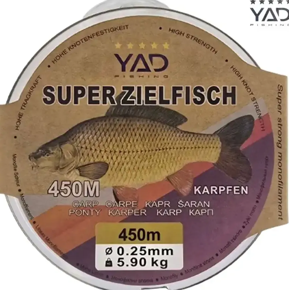 Hot Super Zielfisch Karpfen 450m 0,25mm Hauptschnüre|Schnüre