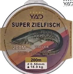 Outlet Super Zielfisch Waller 200m 0,50mm Hauptschnüre|Schnüre