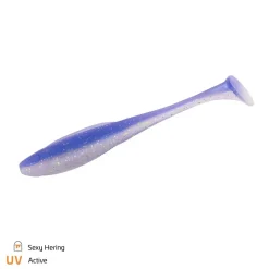 Outlet BA Sexy Swimmer von J.Dietel 10cm Purple Chartreuse Gummiköder