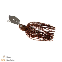 Clearance Bladed Jig 7g #4/0 Clear Metallköder