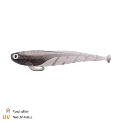 Discount Quappie 8cm Törtelgrün Gummiköder