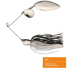 Hot Spinnerbait 25g Clear Metallköder