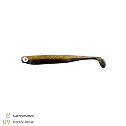 Outlet Zander Gummi von S. Hänel 12cm Törtelgrün Gummiköder