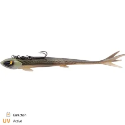 New ZANDER Pelagi 20cm 60g Gürkchen Gummiköder