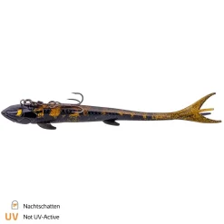 New ZANDER Pelagi 20cm 60g Gürkchen Gummiköder
